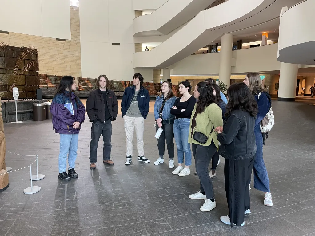 Seminar Gathering in the under Indigenous Flags 